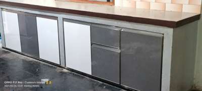Aluminum kitchen cupboard