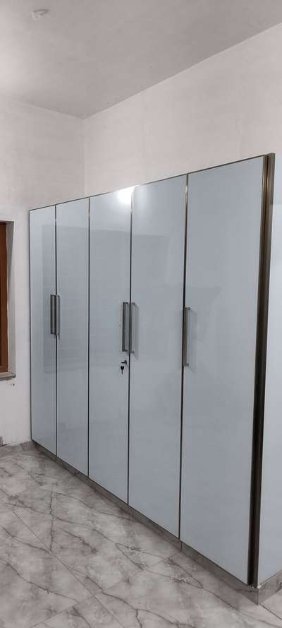 aluminum fabrication wardrobe  #aluminum #pvcsheet #fabrication