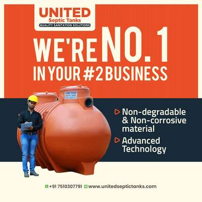 UNITED Septic Tanks #septictank #septictanks #septic_system #septicsystem #super_septic_tank #readymadeseptictank