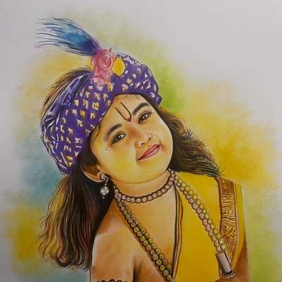 colour pencil art.unni