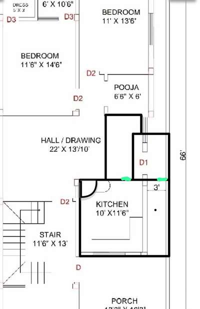 I want bedroom with big dressing area can someone suggest some designs