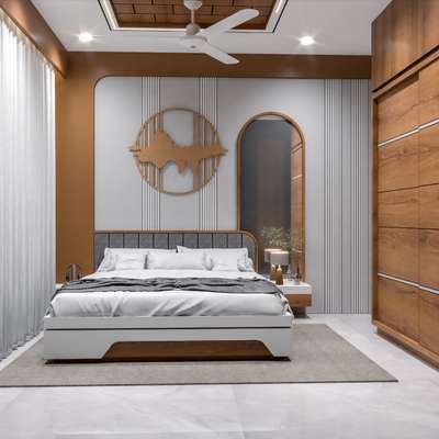 Bedroom interior  #KingsizeBedroom  #BedroomDesigns  #InteDesigner  #KitchenInterior  #honesthomes  #design_own_dream_house