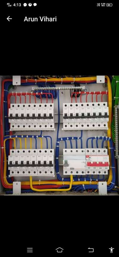 Election work MCB box wire