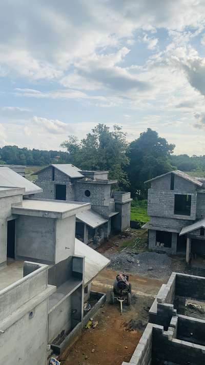 On going construction villa project