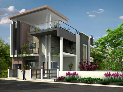 we provide  2d elevations , and 3d renderings (into/ext)  at low rate 
contact me