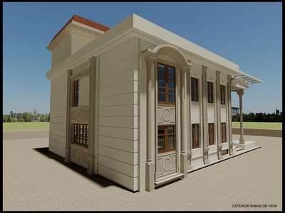 new design for exterior design work elevation