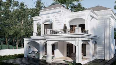 royal house design
client:ashraf
pattambi
 #architecturedesigns #Architectural&Interior