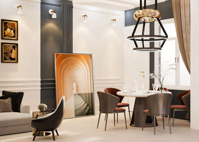 #dinning#living#small#area#design#round#table#
