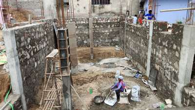 Basement Work In Progress Jaipur