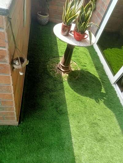 Artificial grass work done in Saya gold apartment Indirapuram Ghaziabad  #   #artificialgrass #truff