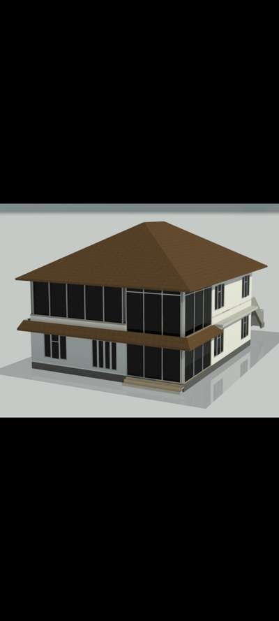 Revit modelling #residential building transformed to IT office#