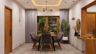 Dining room Design ✨  #DiningTableAndChairs #keraladiningrooms