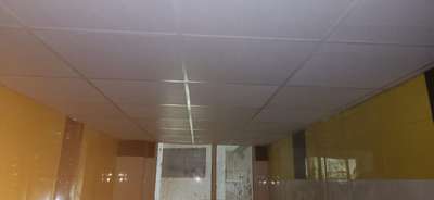 gypsum false ceiling work. tile size 2x2  #FalseCeiling Ceiling  #celing