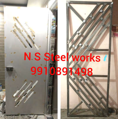 #m s + wooden door
only MS material price