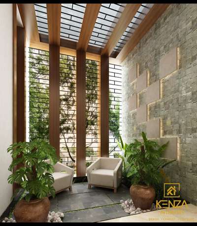 Indoor #interiordesign  #indoorcourtyad #KenzaInteriors