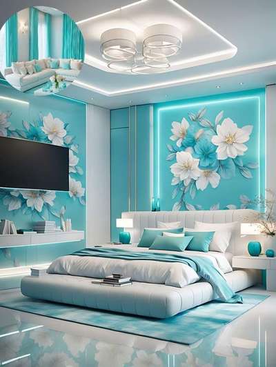 Bedroom interior design 
#WallDecors  #InteriorDesigner  #kolopost  #WallDesigns