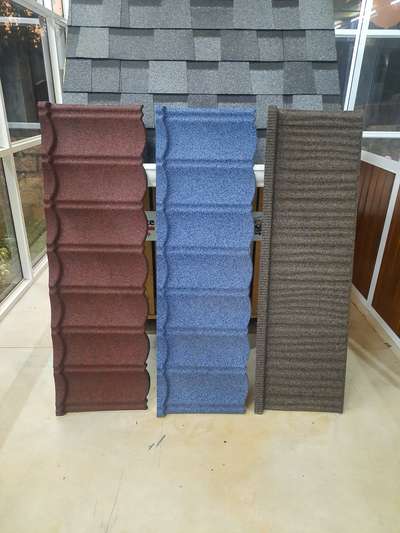 stone coated metal roof tiles 9072944111 #MetalSheetRoofing  #SteelRoofing