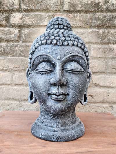 #budhahead #budhastatue  #claypot  #InteriorDesigner  #decorative  #painted