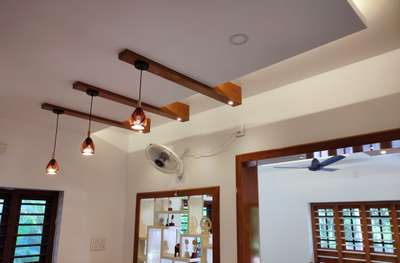 #GypsumCeiling 
#striplighting 
#wooden