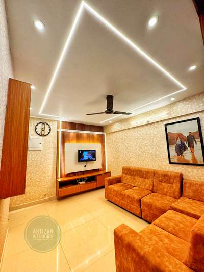 #koloapp #tvunitinterior  #LivingRoomTVCabinet  #tvunits #cealingdesign  #profilelight_light