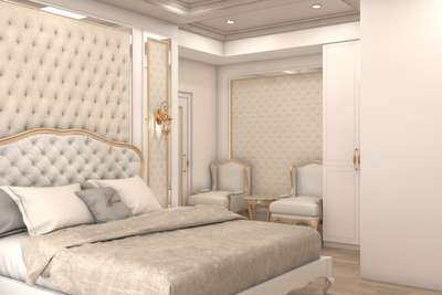 classic luxury theme bedroom design