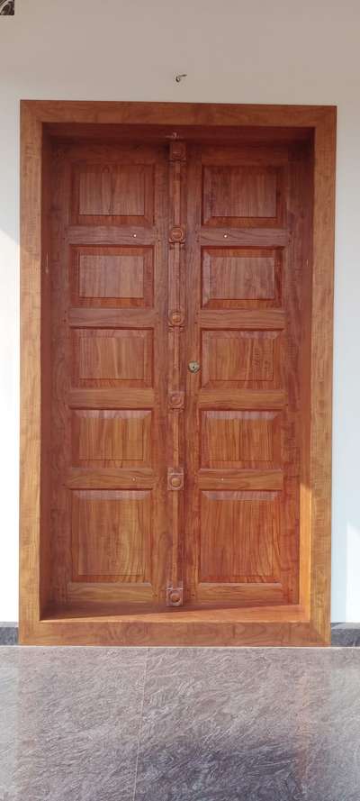 Teak main door