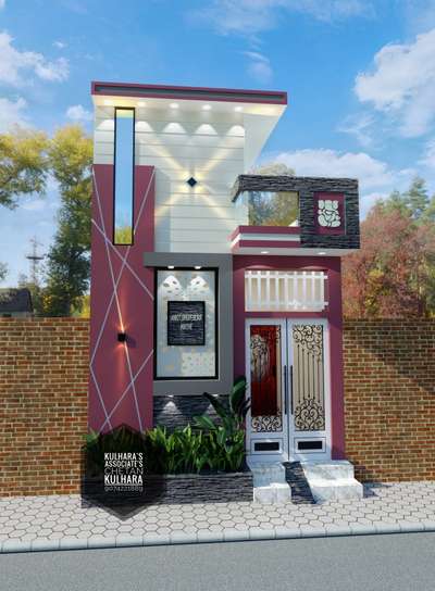 small house elevation design
 #KULHARA'S ASSOCIATE'S
chetan kulhara
📞9084221889
client name-ankit mathe