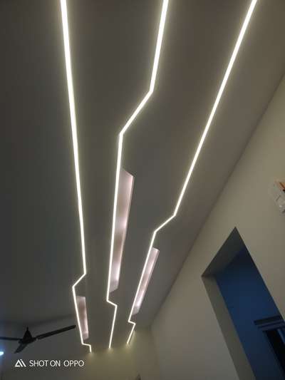 forcelling strip light interior design electrician work