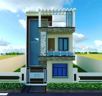 Project 48(B) 20x36 Floor plan and 3D...