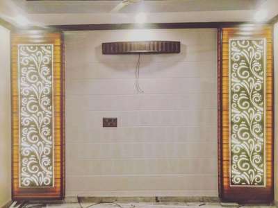 pvc panal design with mdf jali