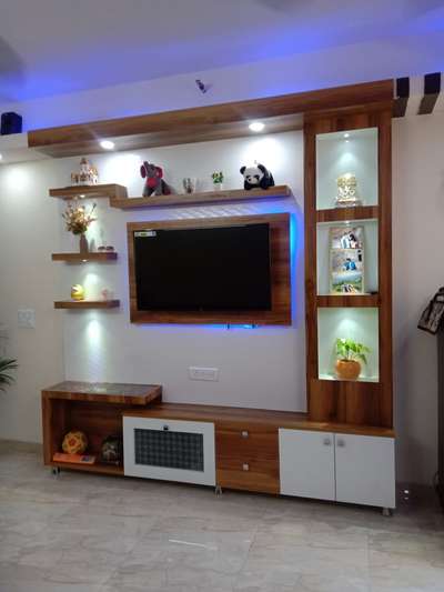 Wooden LED TV  Panel unit for Home
#InteriorDesigner 
#tvpanaling