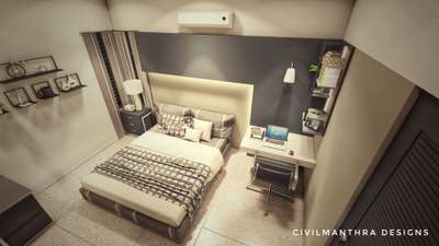 Bedroom Interior
Client: Rohini 
Design: CIVILMANTHRA DESIGNERS 
 #InteriorDesign  #BedroomDesigns