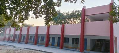 jati kala Village government school Soni path #painting 
#taxture # external painting