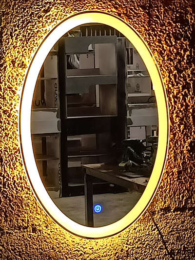 #LED_Sensor_Mirror  oval 24×18