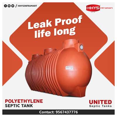 ✅ UNITED SEPTIC TANK

Here is the best solution for septic tank leak ,  United septic tank with Long life & Leak proof. Let Design your dream home.

More Features :

👉 Low Cost

👉 Can be shifted

👉 Durability Guaranteed

👉 Adaptable Anywhere

👉 Non-Corrosive 

Visit our HHYS Inframart showroom in Kayamkulam for more details.

𝖧𝖧𝖸𝖲 𝖨𝗇𝖿𝗋𝖺𝗆𝖺𝗋𝗍
𝖬𝗎𝗄𝗄𝖺𝗏𝖺𝗅𝖺 𝖩𝗇 , 𝖪𝖺𝗒𝖺𝗆𝗄𝗎𝗅𝖺𝗆
𝖠𝗅𝖾𝗉𝗉𝖾𝗒 - 690502

Call us for more Details :
+91 95674 37776.

✉️ info@hhys.in

🌐 https://hhys.in/

✔️ Whatsapp Now : https://wa.me/+919567437776

#hhys #hhysinframart #buildingmaterials #unitedseptictank