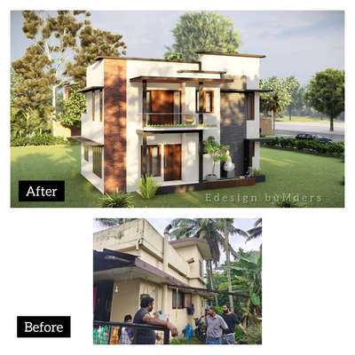 #Before - #After
#HouseRenovation
#lowbudget
#edesignbuilders