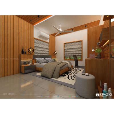 Masterbedroom design.
 #BedroomDecor  #MasterBedroom  #inspazio