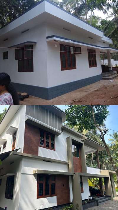Renovation completed , client- Mr:Vikraman 

 #HouseRenovation 
 #ContemporaryDesigns 
 #HouseConstruction 
 #interiordesiger