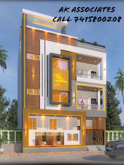 30 x 50 Front View Design At Khargone
Contact For Creative House Design Work Call 7415800208