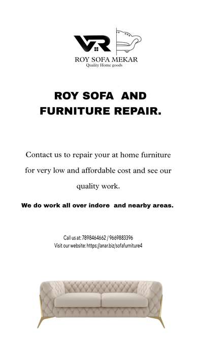 ROY SOFA & FURNITURE REPAIR SERVICE INDORE  #Indore  #indorehouse  #indore_project  #indoreinterior  #indoreinteriordesign  #LUXURY_SOFA  #LUXURY_INTERIOR