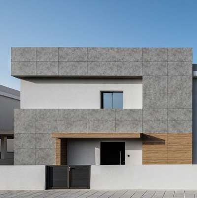 HPL CLADDING FOR EXTERIOR WORK💞
 #hplcladding  #exterior_  #interor  #sweet_home  #walls