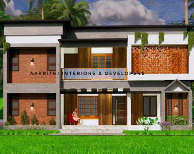 #aakriti #3d#house plan #ModularKitchen