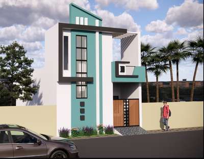 #exteriordesigns #exterior3D #3D_ELEVATION #exterior_Work #frontElevation