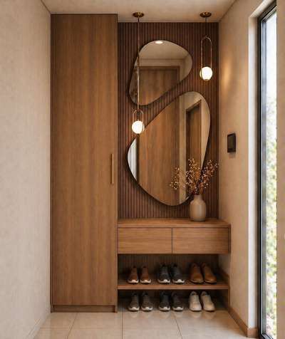 Space for a foyer area design #suratarchitect  #suratinteriordesigner  #suratarchitects