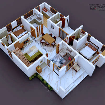 വീട് പണി തുടങ്ങുന്നതിനു മുൻപുതന്നെ 3d floor plan  ചെയ്യേണ്ടത്തിന്റെ ആവശ്യകത 

ഓരോ റൂമായി ഇന്റീരിയർ ചെയ്തെടുക്കാൻ എല്ലാവർക്കും കഴിഞ്ഞെന്നു വരില്ല. അവർക്കുള്ള നല്ല ഒരു option ആണ് 3ഡി Floor പ്ലാൻ. നമ്മുടെ വീടിന്റെ ഓരോ നിലയായി ആണ് ഇതു ചെയ്തെടുക്കുന്നത്. ഓരോ റൂമികളിലെ furniture സ്ഥാനം, ബാക്കി ലഭ്യമാകുന്ന സ്ഥലം എത്രത്തോളം ഉണ്ടാകും, ഇതൊക്കെ ചുവരുകളിൽ ഡിസൈൻ സാധ്യത ഉണ്ടാകും, തുടങ്ങി എല്ലാ കാര്യങ്ങളും ഒറ്റ നോട്ടത്തിൽ മനസിലാക്കാനുള്ള വഴി.
കൂടാതെ ഇത്തരം ഡിസൈനുകൾ വീടിന്റെ electric, plumbing, interior works എന്നിവയ്ക്കുള്ള refference ആയും ഉപയോഗിക്കാൻ കഴിയും.

നിങ്ങളുടെ വീടും ഇത്തരത്തിൽ മനോഹരമായി design ചെയ്യുവാൻ ഞങ്ങളുമായ്‌ ബന്ധപ്പെടാം 👍🏻