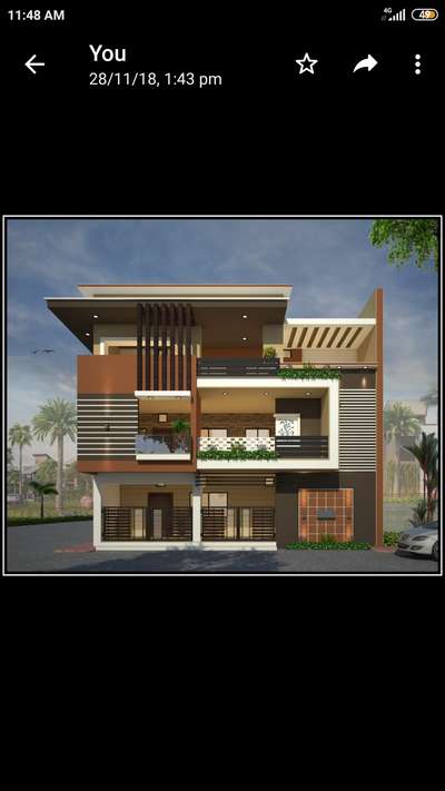 #harshola  #mhow
morden corner elevation design