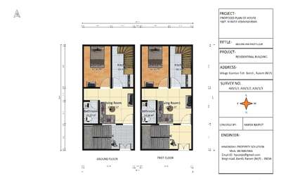 Floor plan Of 15x30 450 sqft 
ground cum first Floor 

#FloorPlans #floorplanrendering #floorplanpresentation #nakshathram #nakshacenter #nakshalyagroupofconsulatants #nakshadesign #HouseDesigns #small_homeplans #homeinspo