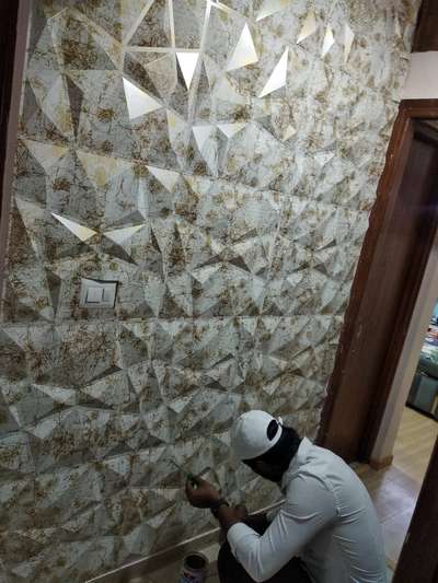 PVC 3d panels installed in DLF capital greens...