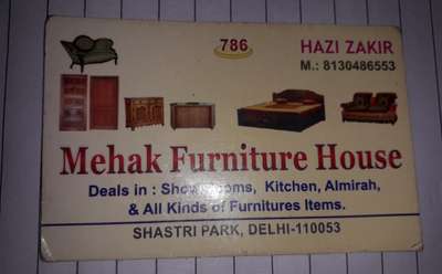 contact us for any furniture work
