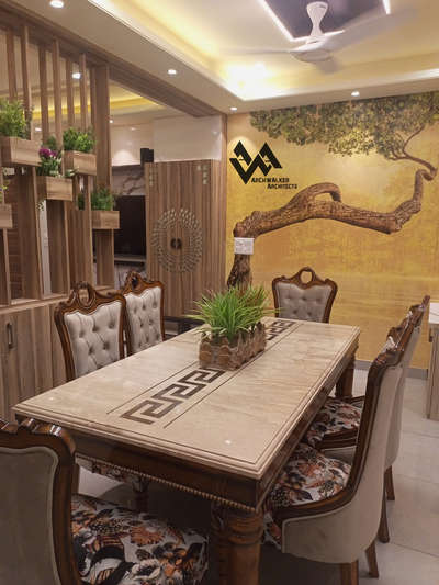 3bhk Appartment Interiors At Mansarovar By ArchWalker Architects

#Architectural&Interior 
#importedwallpaper 
#InteriorDesigner 
#ContemporaryDesigns 
#3bhkinterior 
#3DWallPaper 
#Dining/Living 
#lightingdesign 
#falseceilingdesign